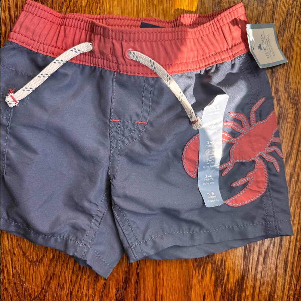gap Swim Shorts size 3-6 months